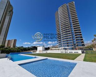 Swimming pool of Apartment for sale in Benidorm  with Air Conditioner, Heating and Private garden