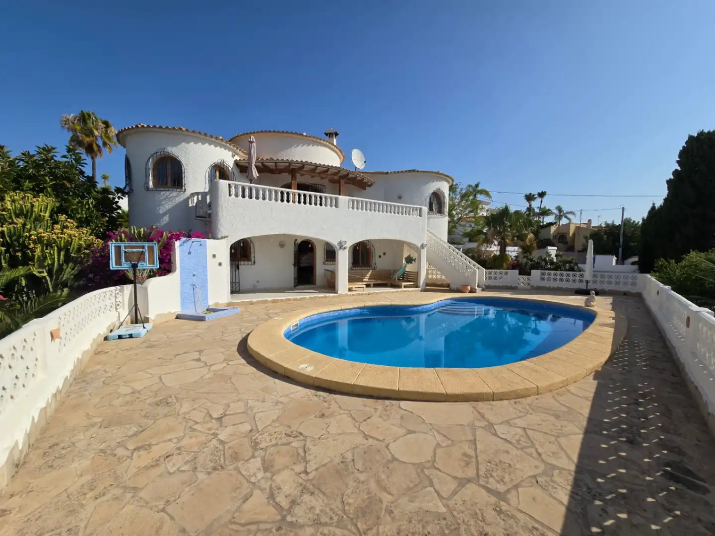 Swimming pool of Houses for sale in Calpe / Calp