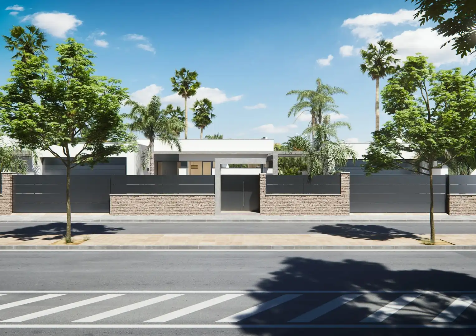 Vista exterior de Casa o chalet en venta en San Javier con Aire acondicionado, Calefacción y Jardín privado