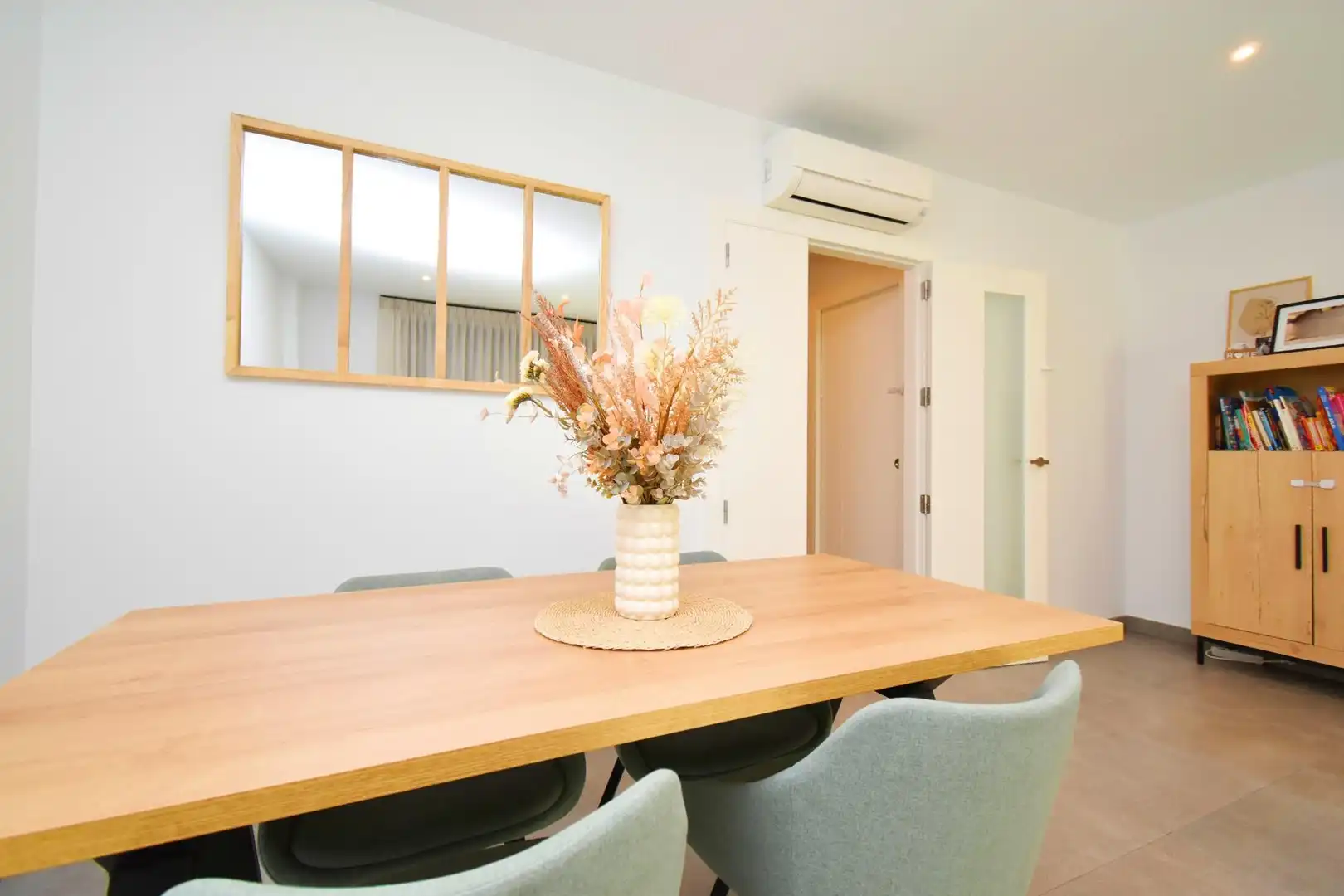 Dining room of Detached homes for sale in Almería  with Air Conditioner, Terrace and Furnished