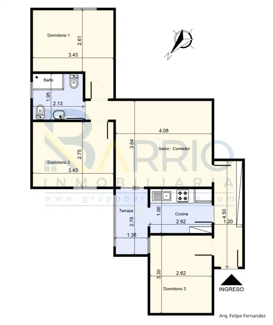 Flat for sale in Madrid  with Air Conditioner, Heating and Terrace