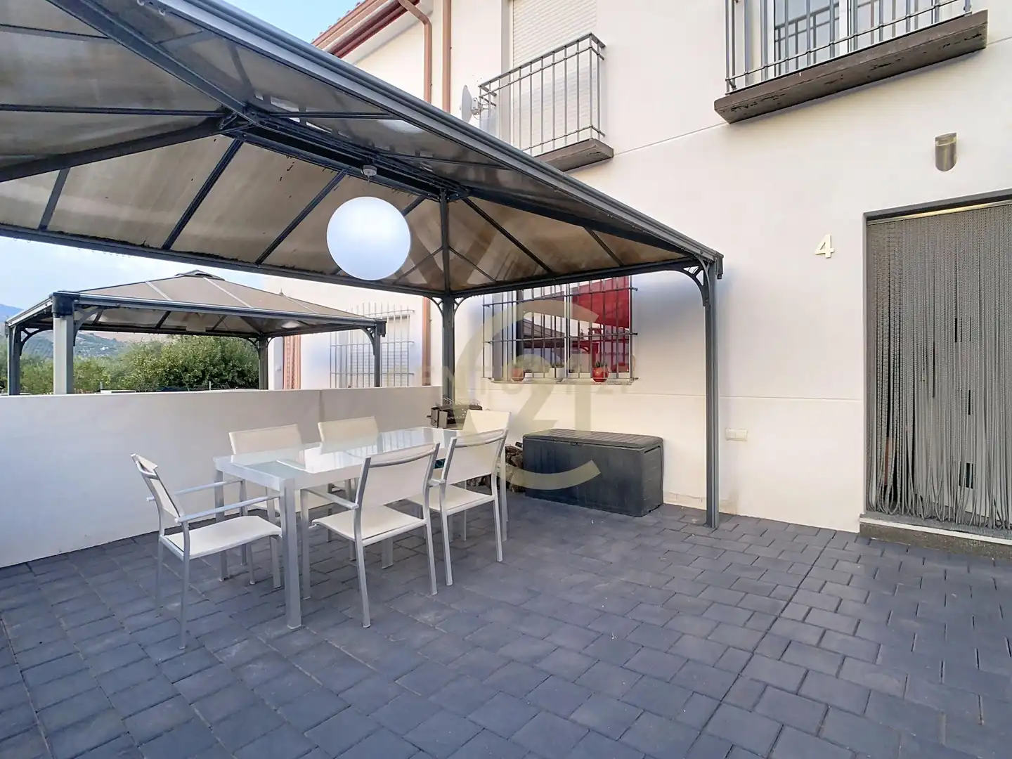 Terraza de Apartamento en venta en Álora con Aire acondicionado, Alarma y Piscina comunitaria