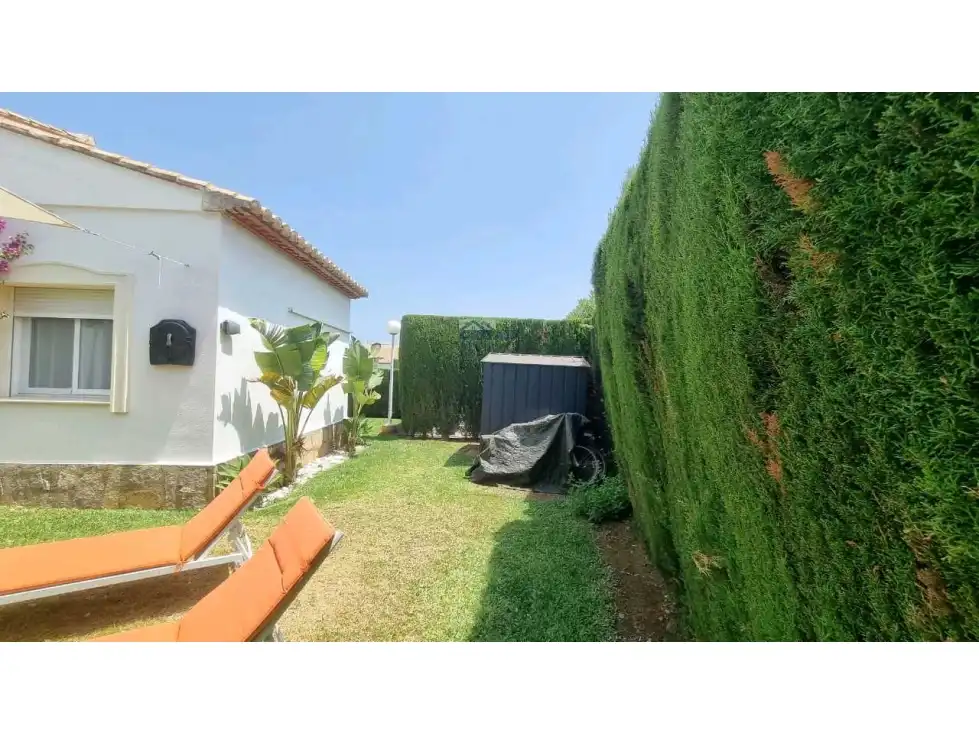 Jardí de Casa o xalet en venda en Beniarbeig amb Calefacció i Piscina