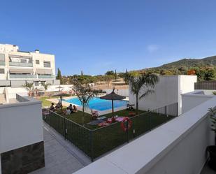 Swimming pool of Flat for sale in Málaga Capital  with Air Conditioner, Terrace and Swimming Pool