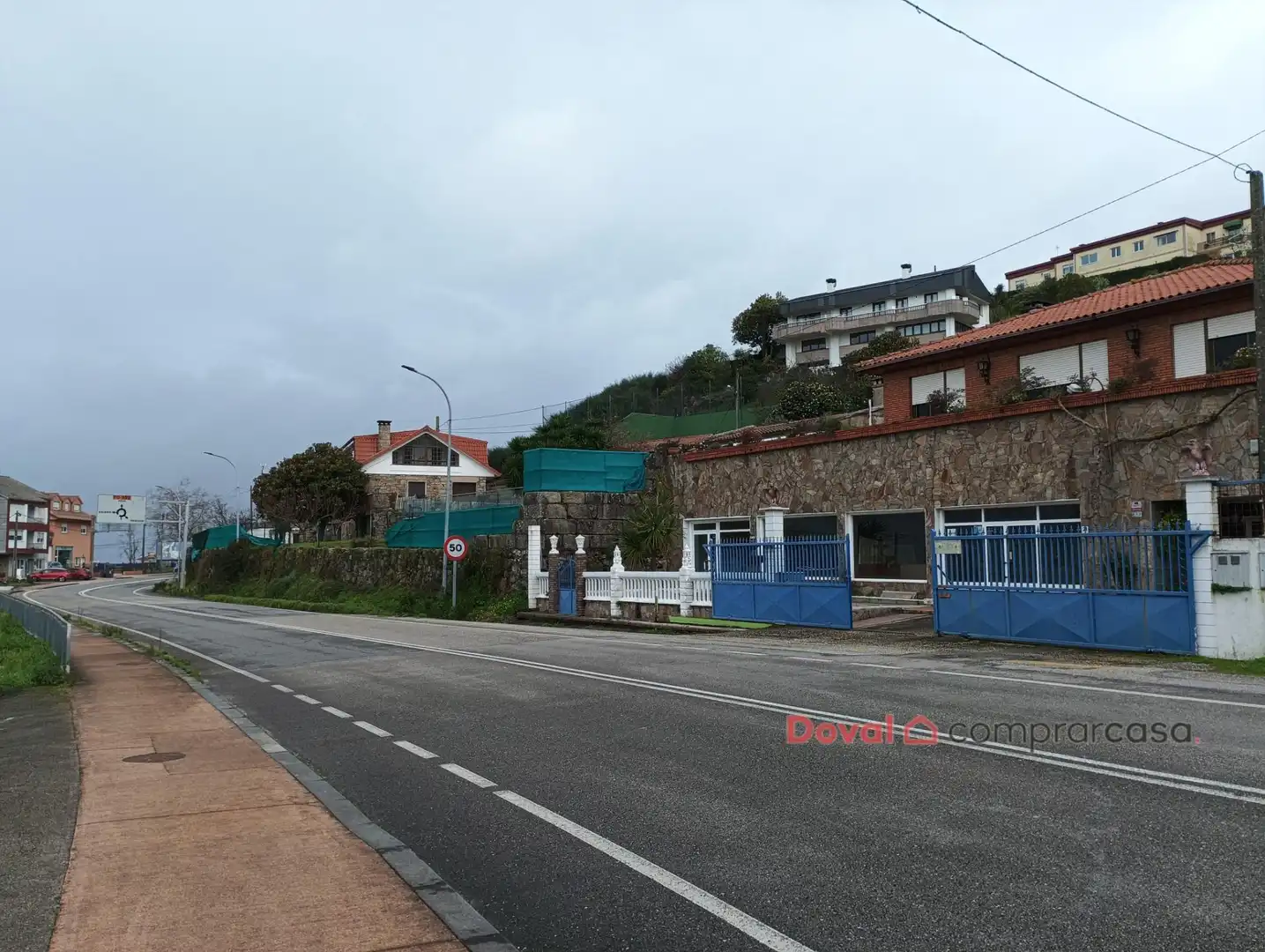 Vista exterior de Local de alquiler en Nigrán