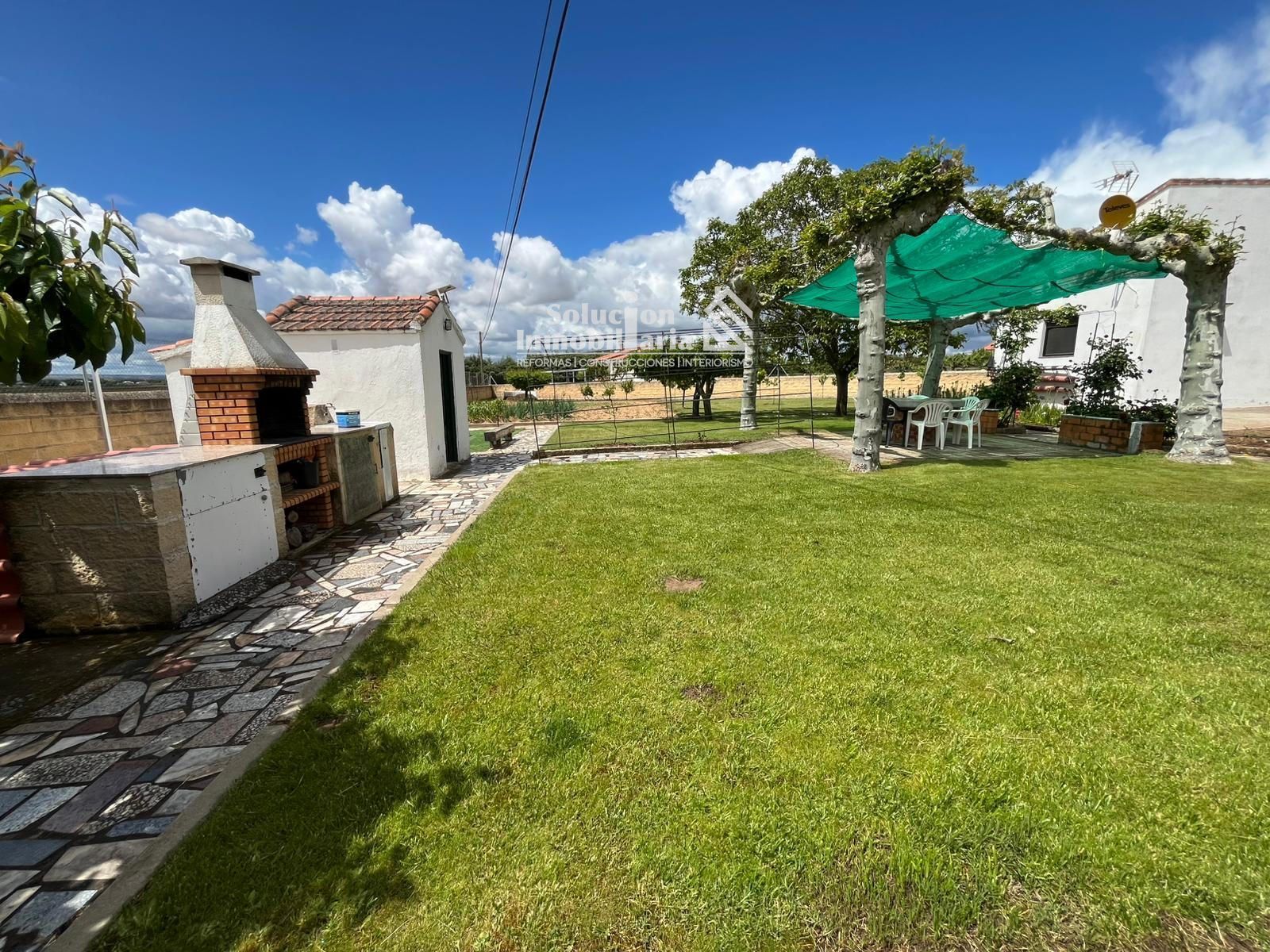 Jardí de Casa o xalet en venda en Aldearrubia amb Piscina i Moblat