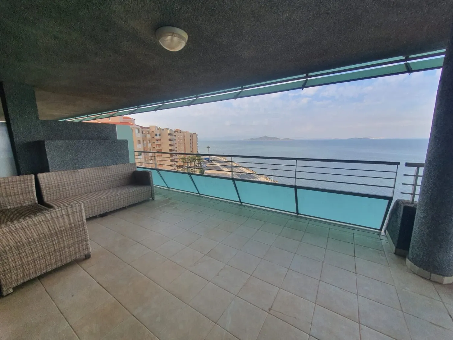 Terrace of Duplex for sale in La Manga del Mar Menor  with Air Conditioner and Swimming Pool