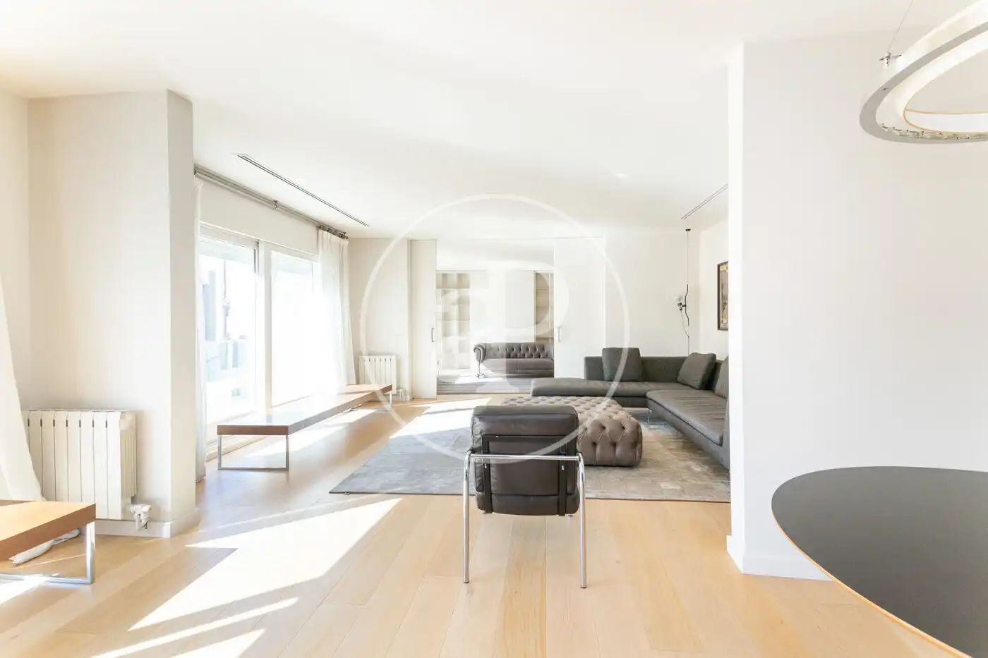Living room of Flat for rent in Barcelona  with Air Conditioner, Heating and Terrace