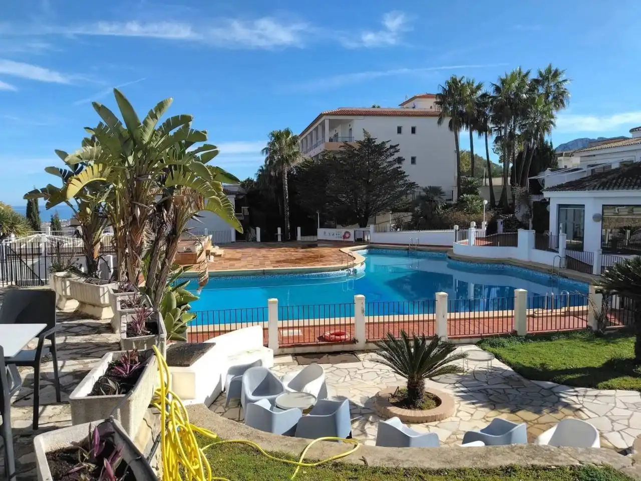 Swimming pool of Flat for sale in Pego  with Air Conditioner, Swimming Pool and Furnished