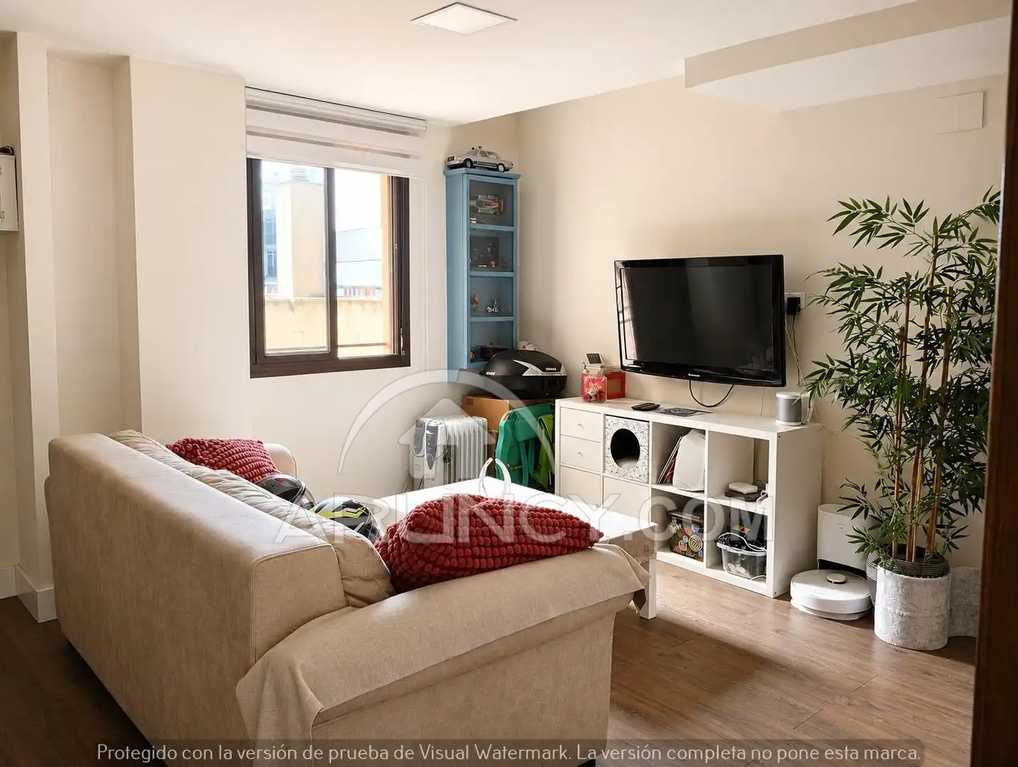 Sala d'estar de Àtic en venda en Alcalá de Guadaira amb Aire condicionat, Calefacció i Jardí privat