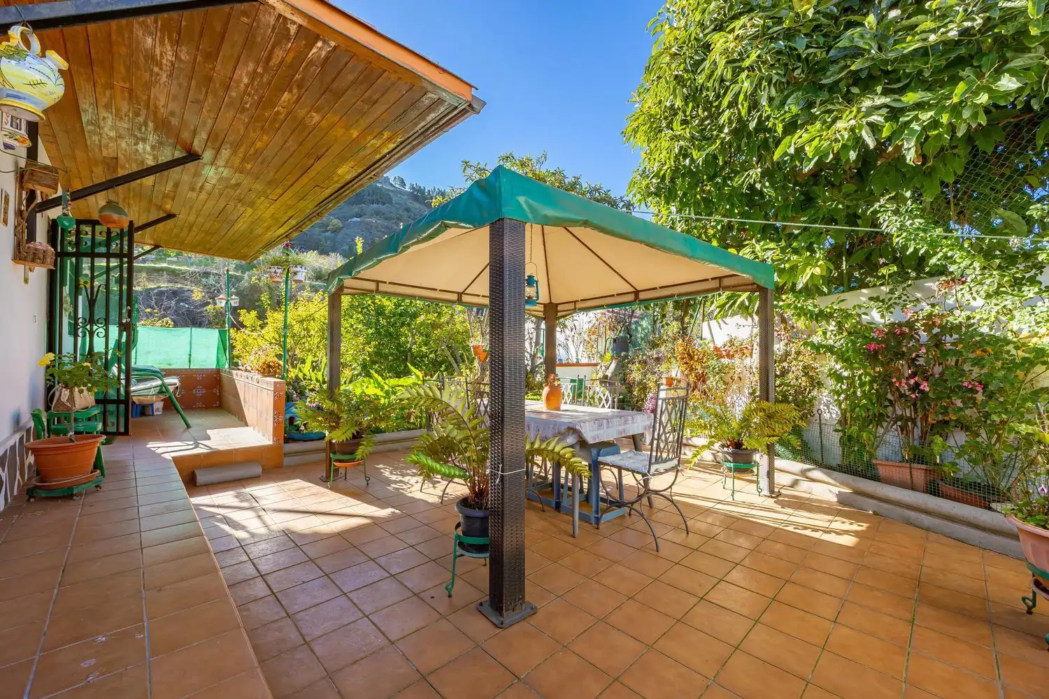 Terrassa de Casa o xalet en venda en Vega de San Mateo amb Jardí privat i Terrassa