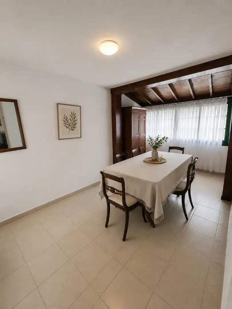 Comedor de Casa o chalet de alquiler en Puerto de la Cruz con Jardín privado, Terraza y Amueblado