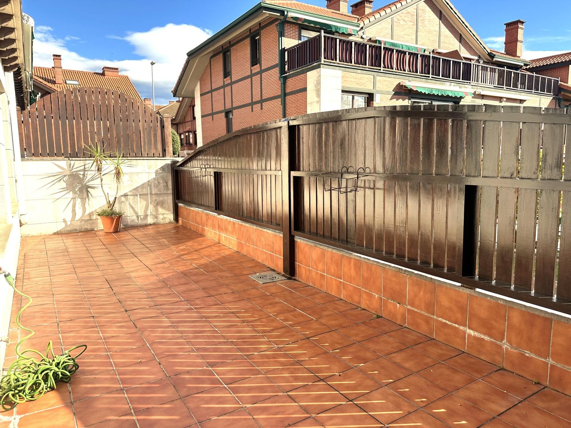 Terrassa de Casa adosada de lloguer en Getxo  amb Calefacció i Terrassa