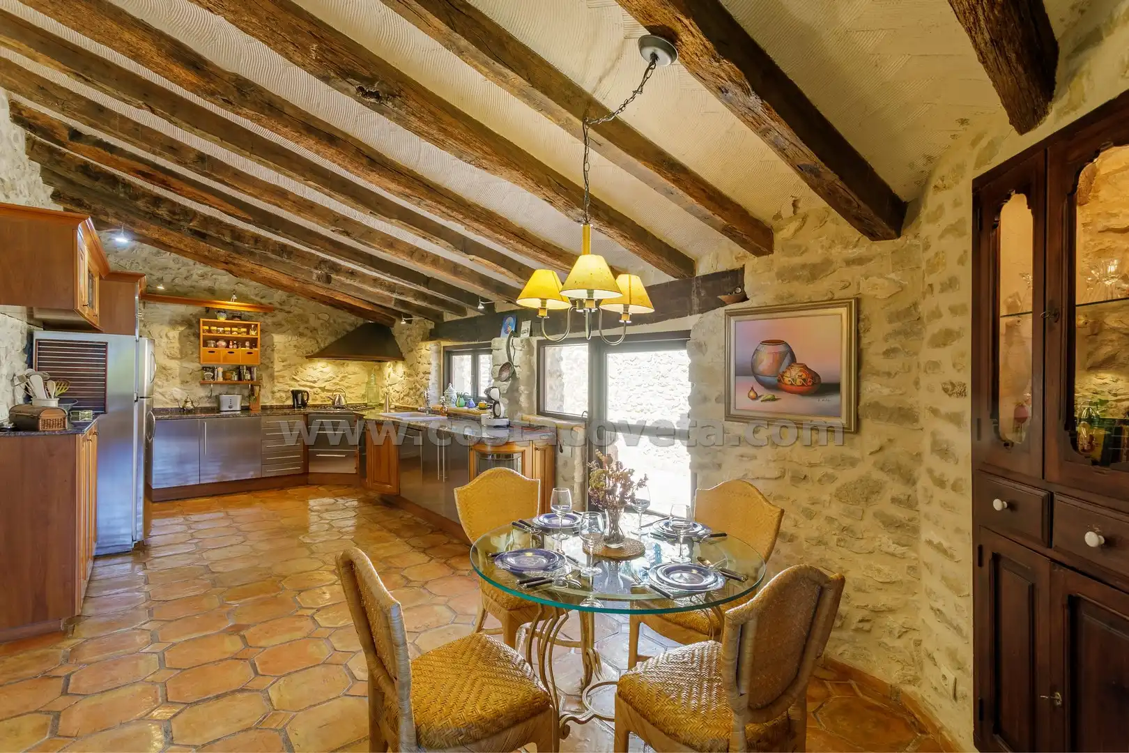 Comedor de Casa o chalet en venta en Relleu con Aire acondicionado, Calefacción y Jardín privado