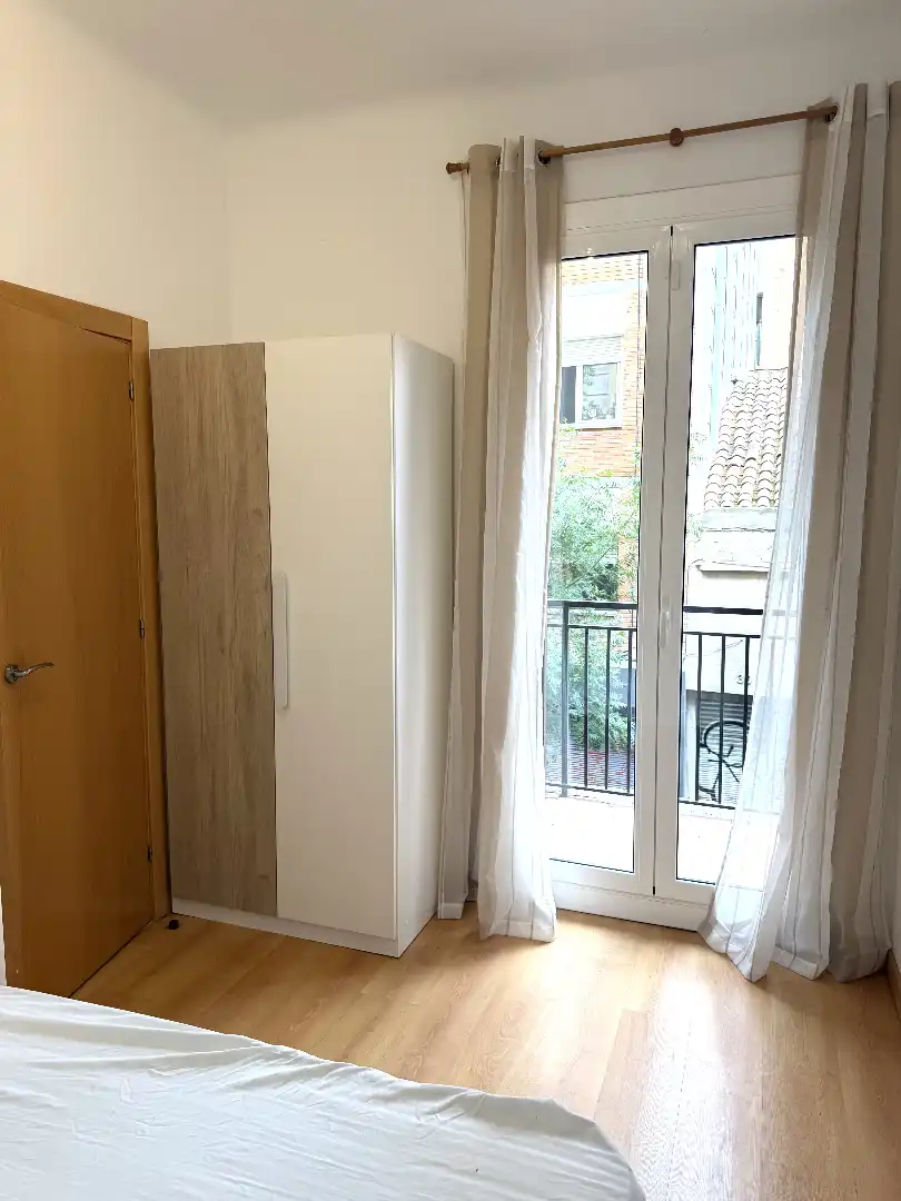 Terraza de Piso de alquiler en Barcelona con Aire acondicionado, Parquet y Amueblado