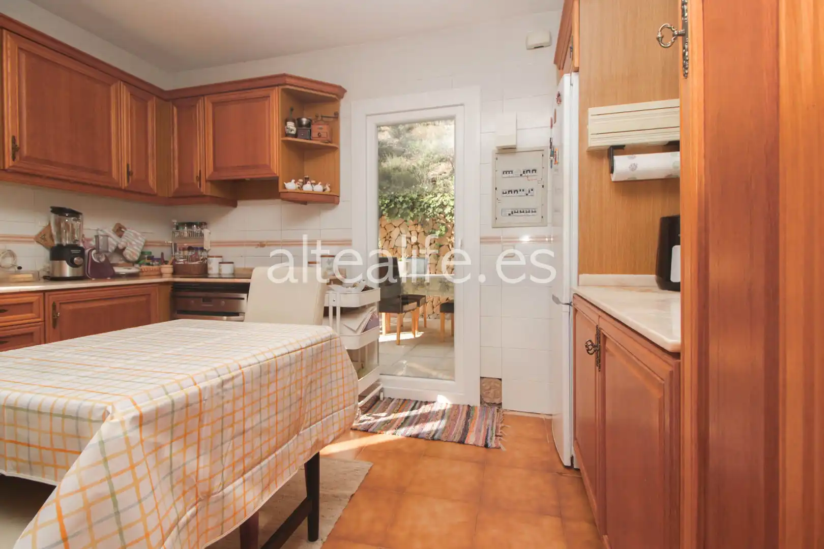 Cocina de Casa o chalet en venta en Altea con Aire acondicionado, Calefacción y Jardín privado