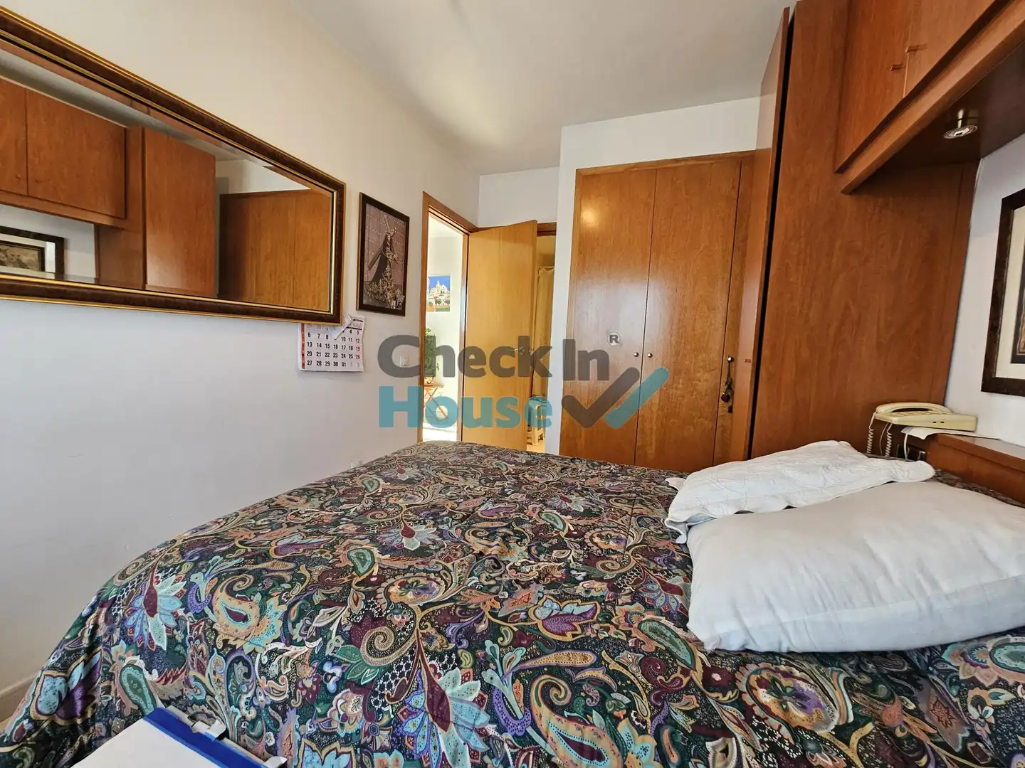 Schlafzimmer von Dachboden zum Verkauf in Calonge i Sant Antoni mit Klimaanlage, Heizung und Terrasse