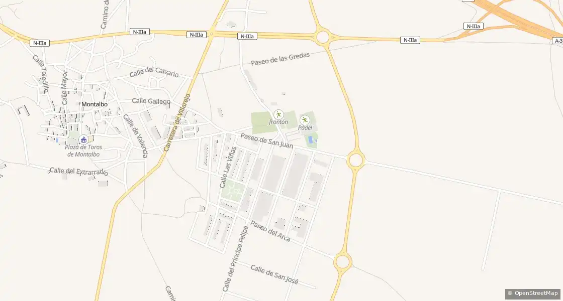 Nave industrial en venta en Montalbo, Cuenca