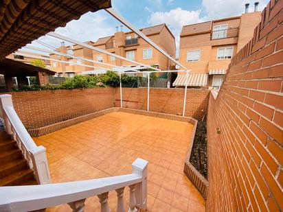 Terrace of Single-family semi-detached for sale in Alcalá de Henares  with Air Conditioner, Heating and Private garden