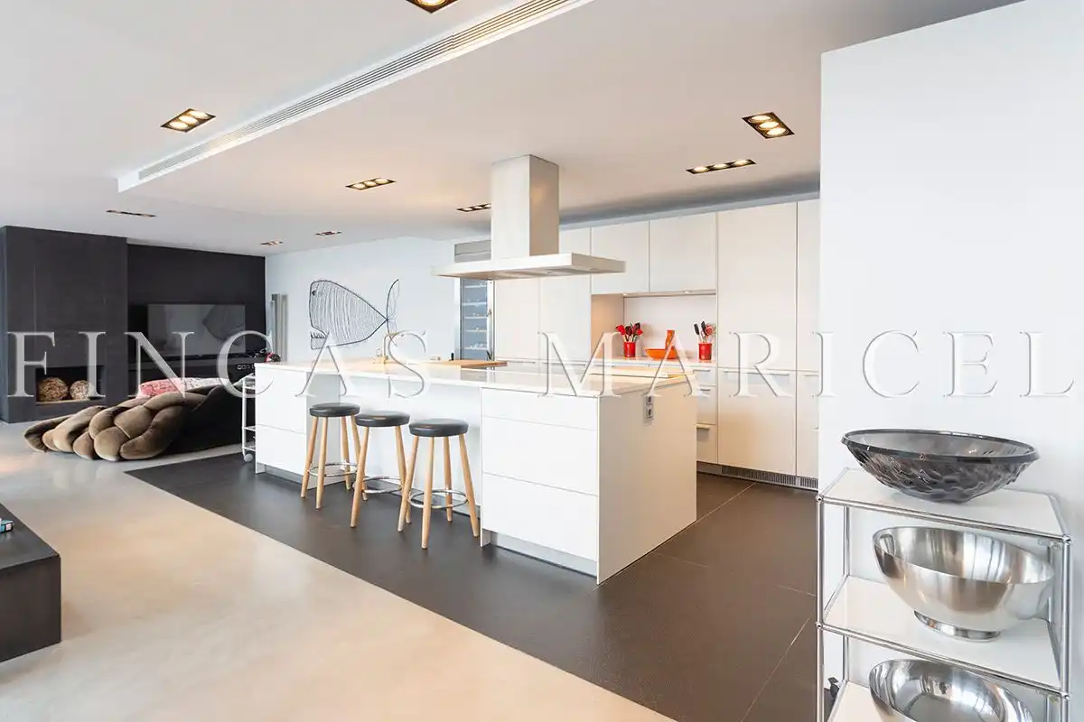 Cocina de Casa o chalet en venta en Sitges con Aire acondicionado, Calefacción y Jardín privado