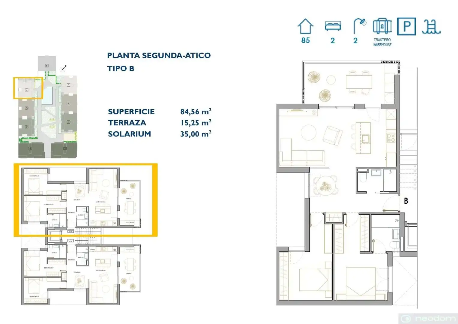 Attique avec piscine à vendre à San Pedro del Pinatar, imagen 5