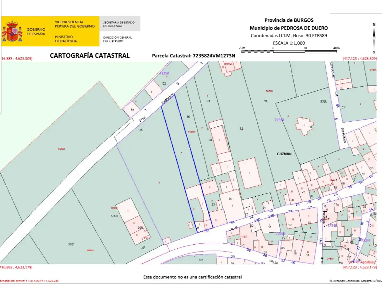 Residencial en venta en Pedrosa de Duero