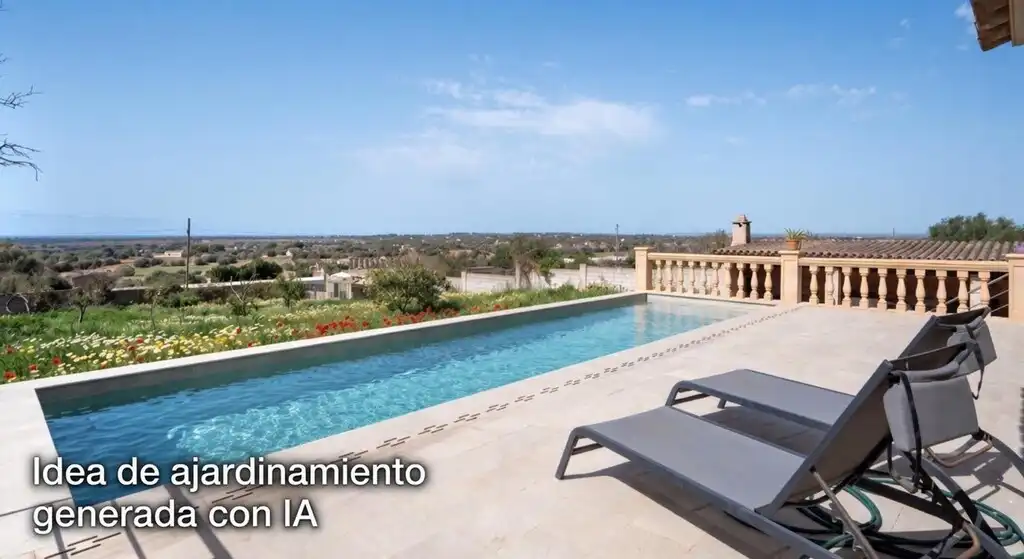 Casa rústica amb piscina en venda a Ses Salines Poble, imagen 2