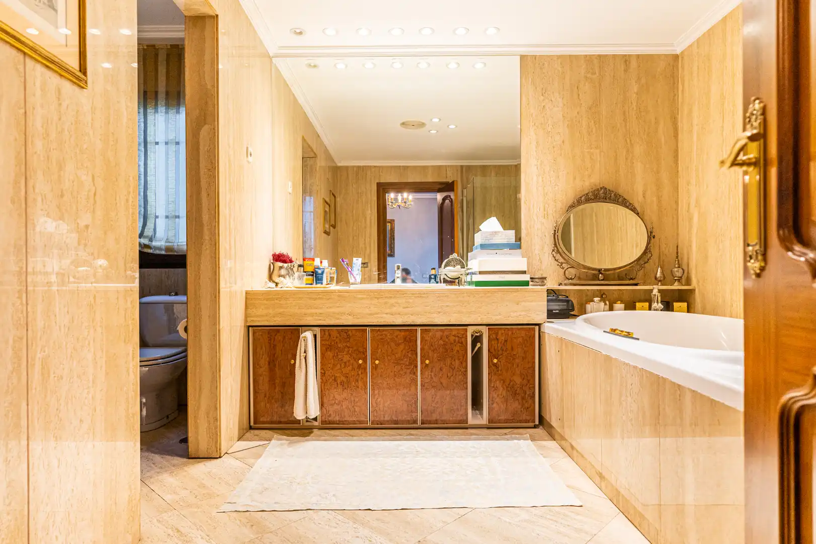 Baño de Casa o chalet en venta en Las Rozas de Madrid con Aire acondicionado, Calefacción y Jardín privado