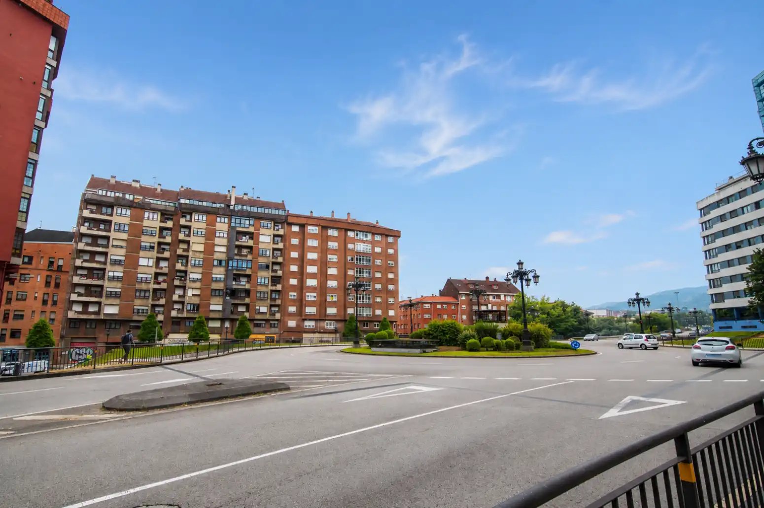 Exterior view of Flat for sale in Oviedo   with Heating, Parquet flooring and Terrace