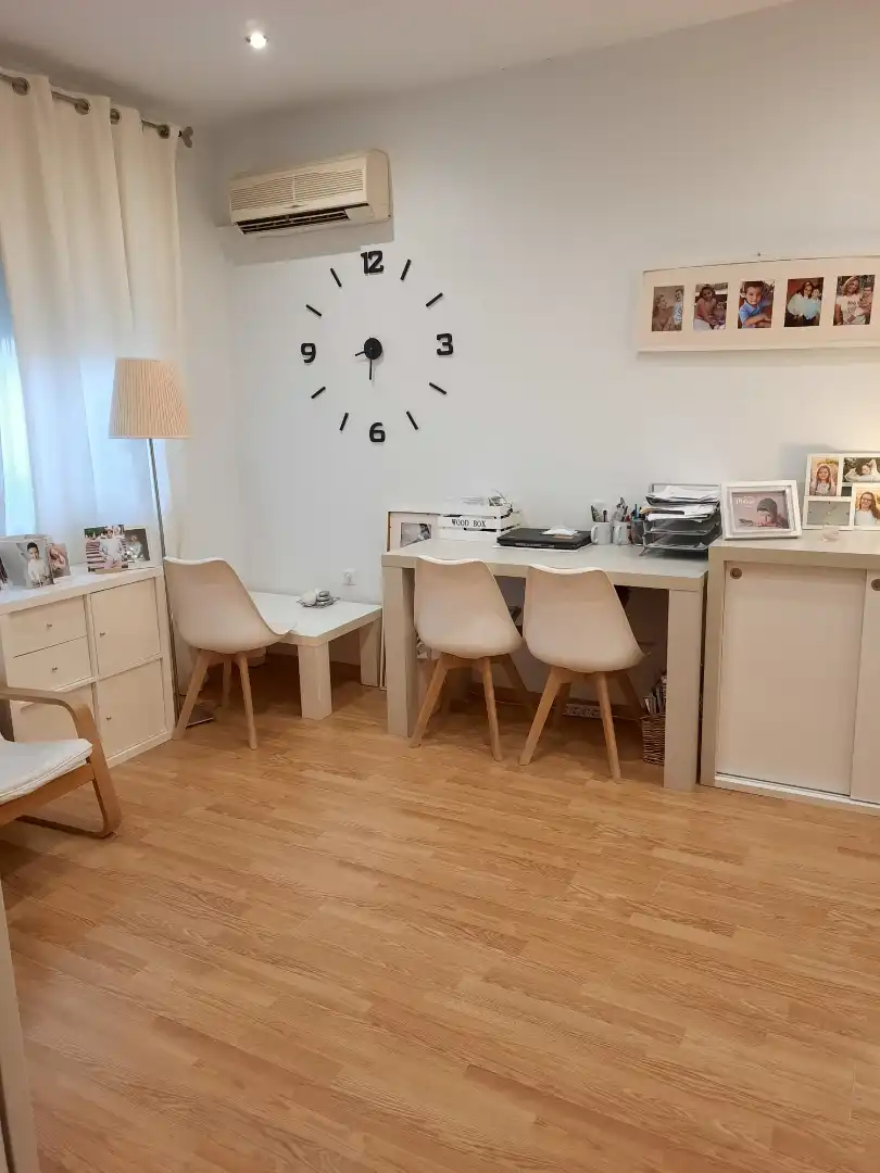 Dining room of Detached homes for sale in Almendralejo  with Air Conditioner, Parquet flooring and Terrace