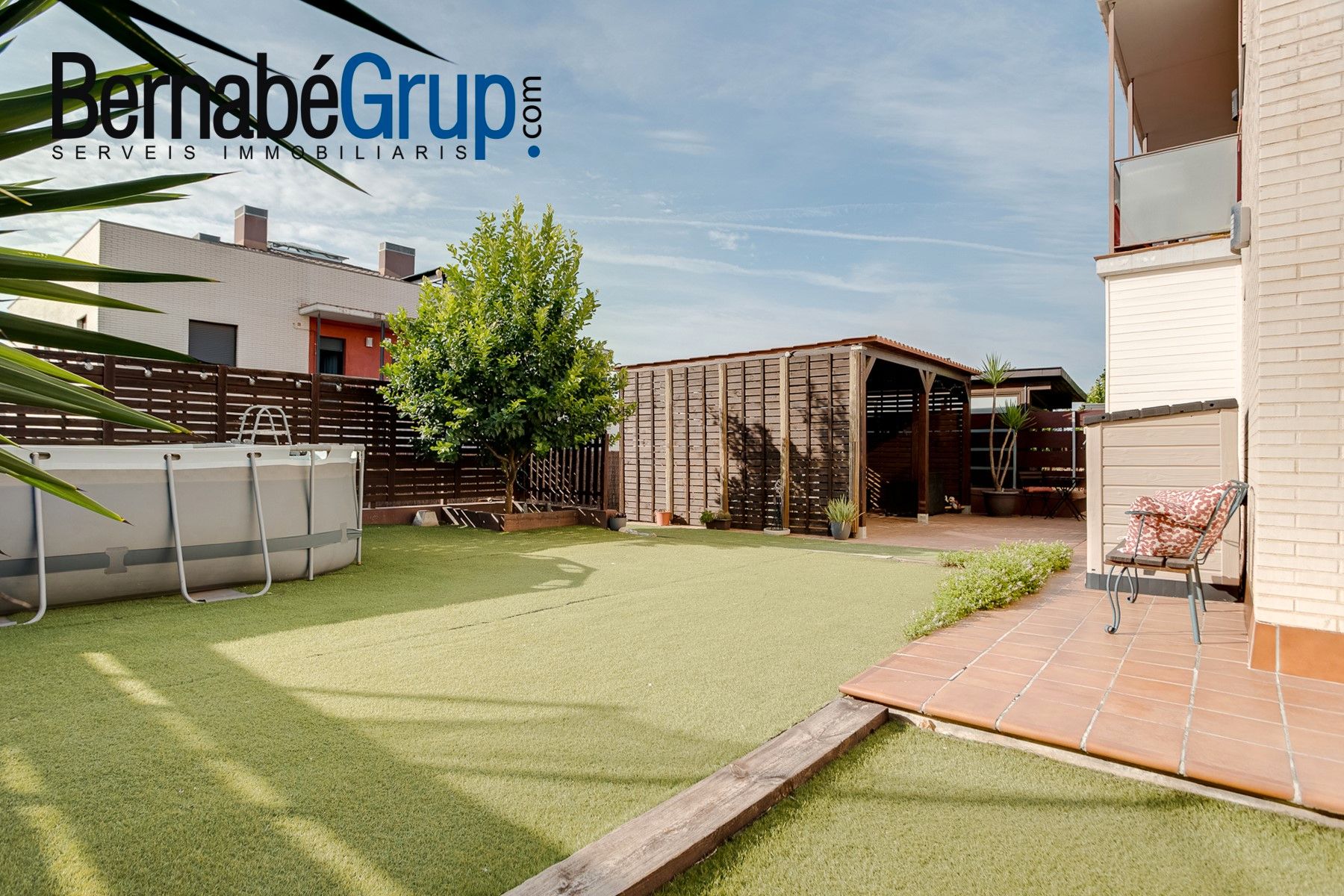 Garden of Flat for sale in Les Franqueses del Vallès  with Air Conditioner, Heating and Private garden
