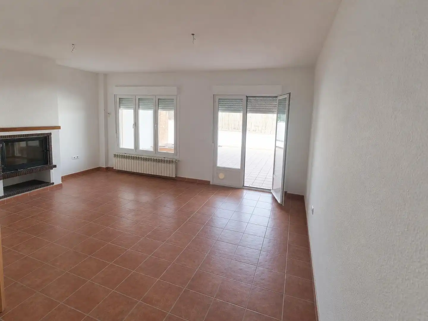 Sala d'estar de Casa adosada de lloguer en Méntrida amb Calefacció i Piscina comunitària