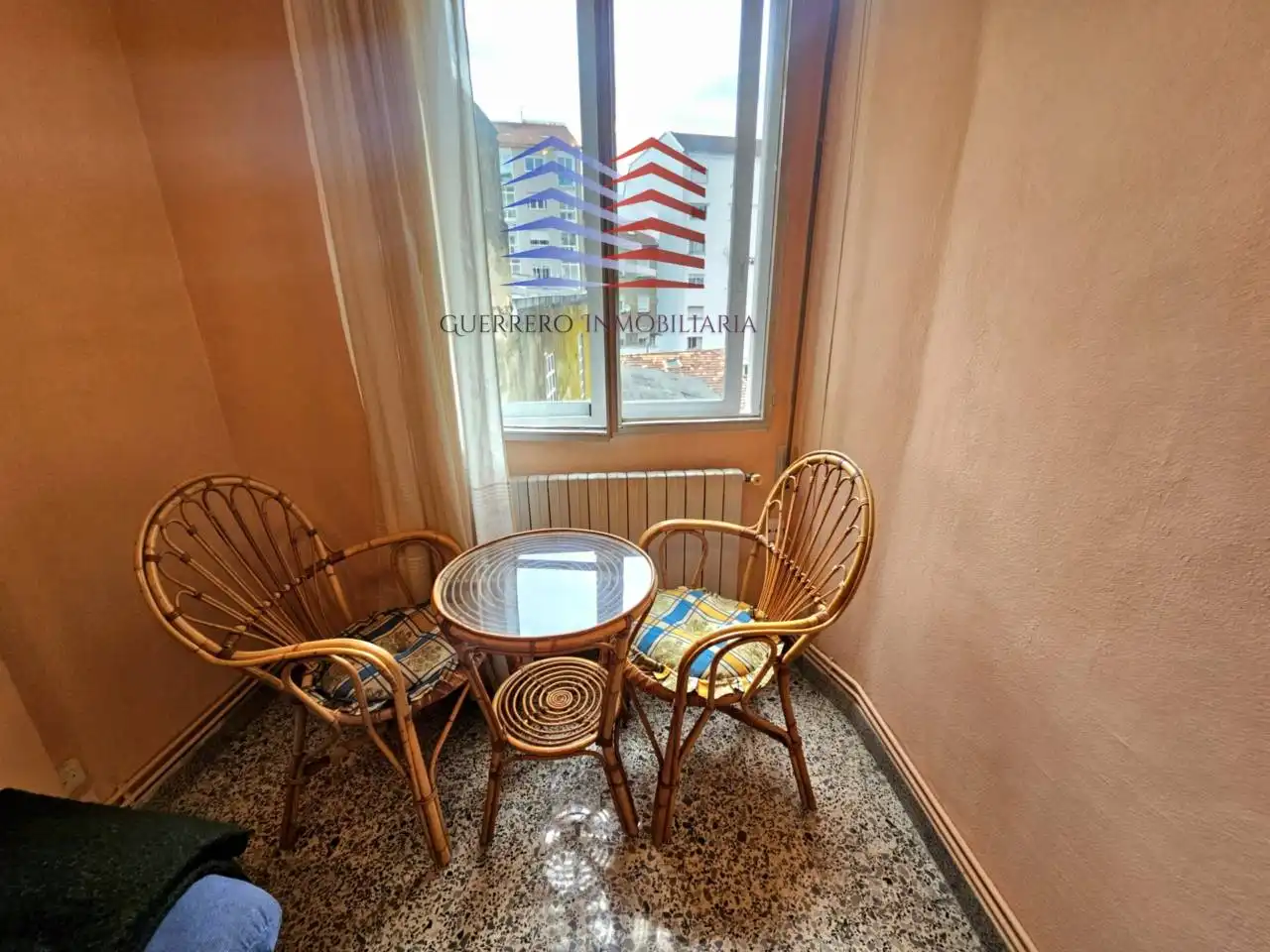 Terrassa de Apartament de lloguer en Ourense Capital  amb Calefacció, Terrassa i Traster