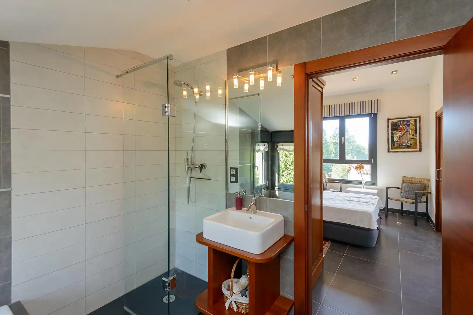 Baño de Casa o chalet en venta en Llanera con Calefacción, Jardín privado y Terraza