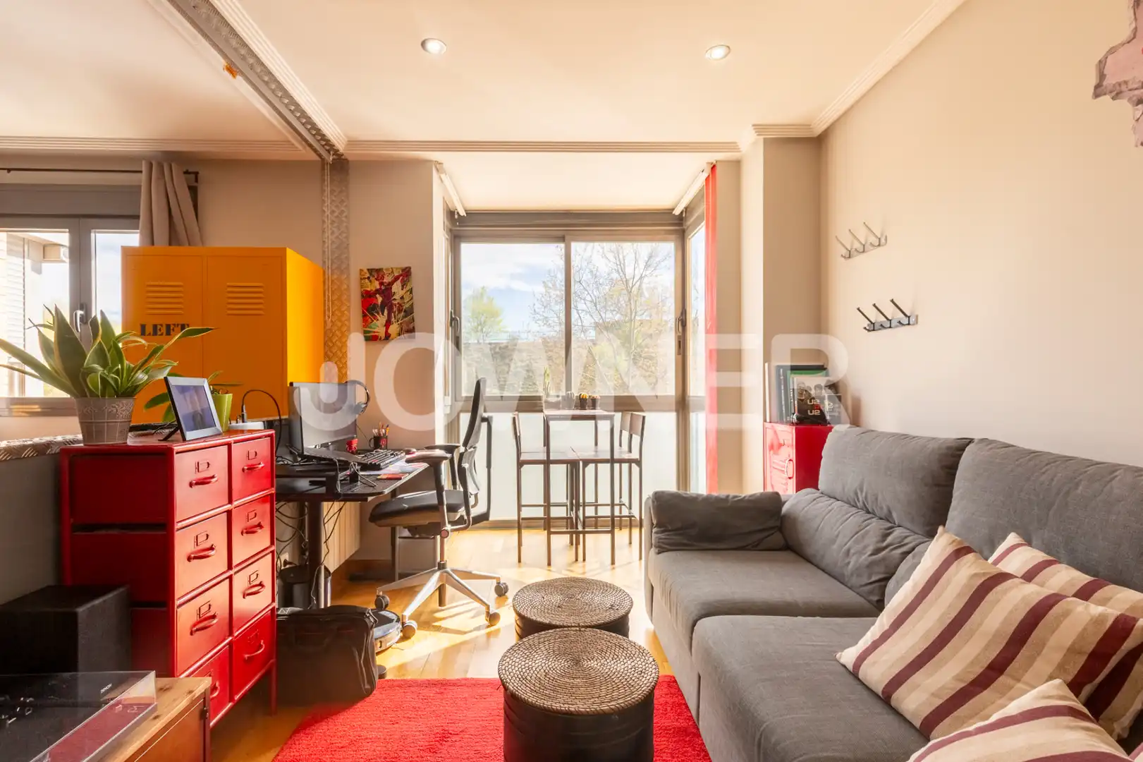 Sala de estar de Piso en venta en Madrid con Aire acondicionado, Amueblado y Horno