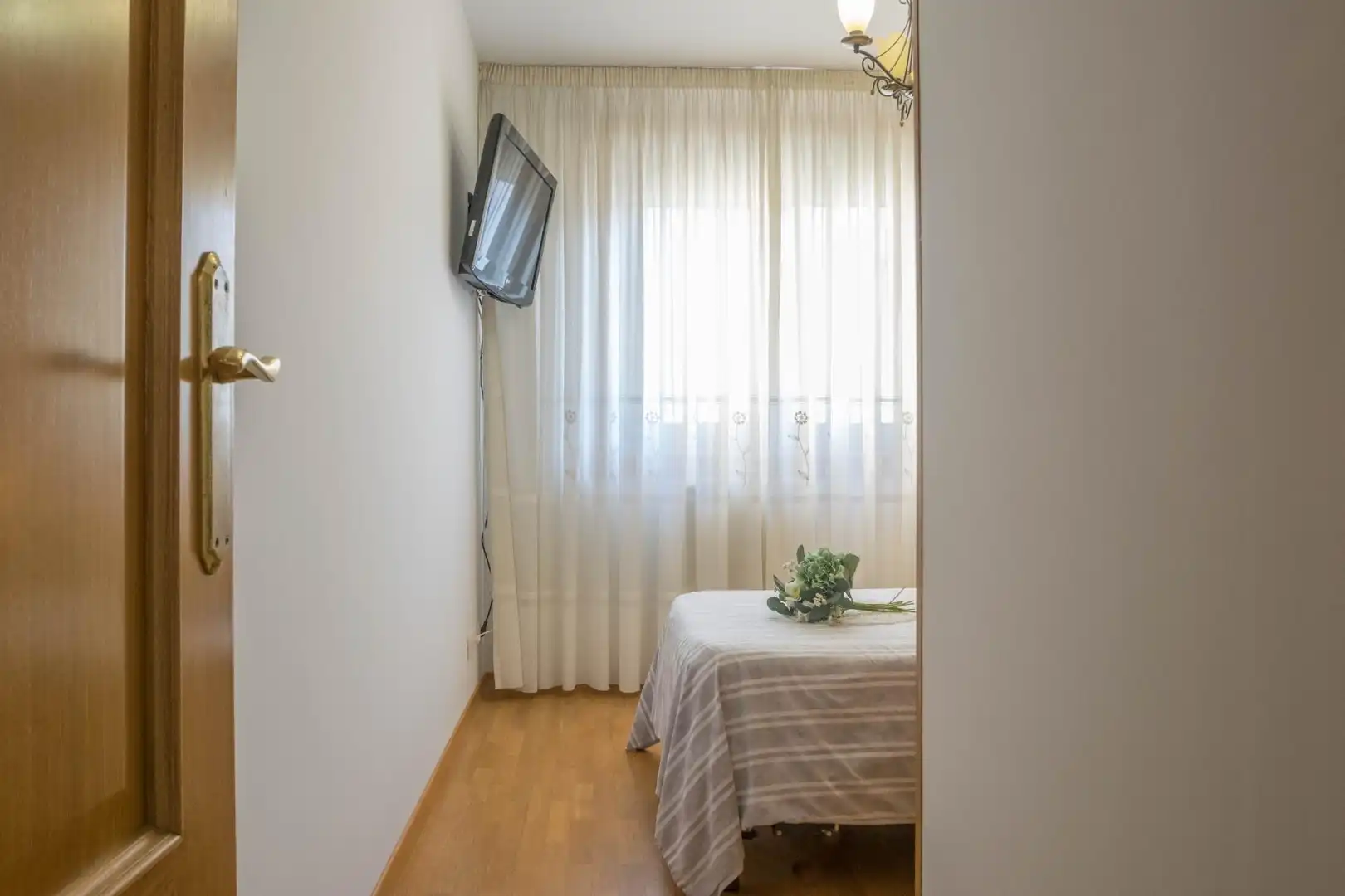 Schlafzimmer von Wohnung zum Verkauf in Culleredo mit Heizung, Parkett und Abstellraum