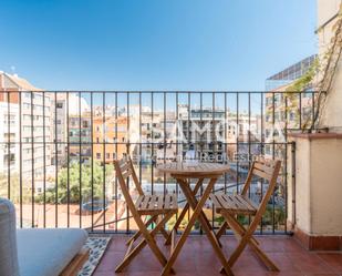 Balcony of Apartment to rent in  Barcelona Capital  with Air Conditioner, Heating and Terrace