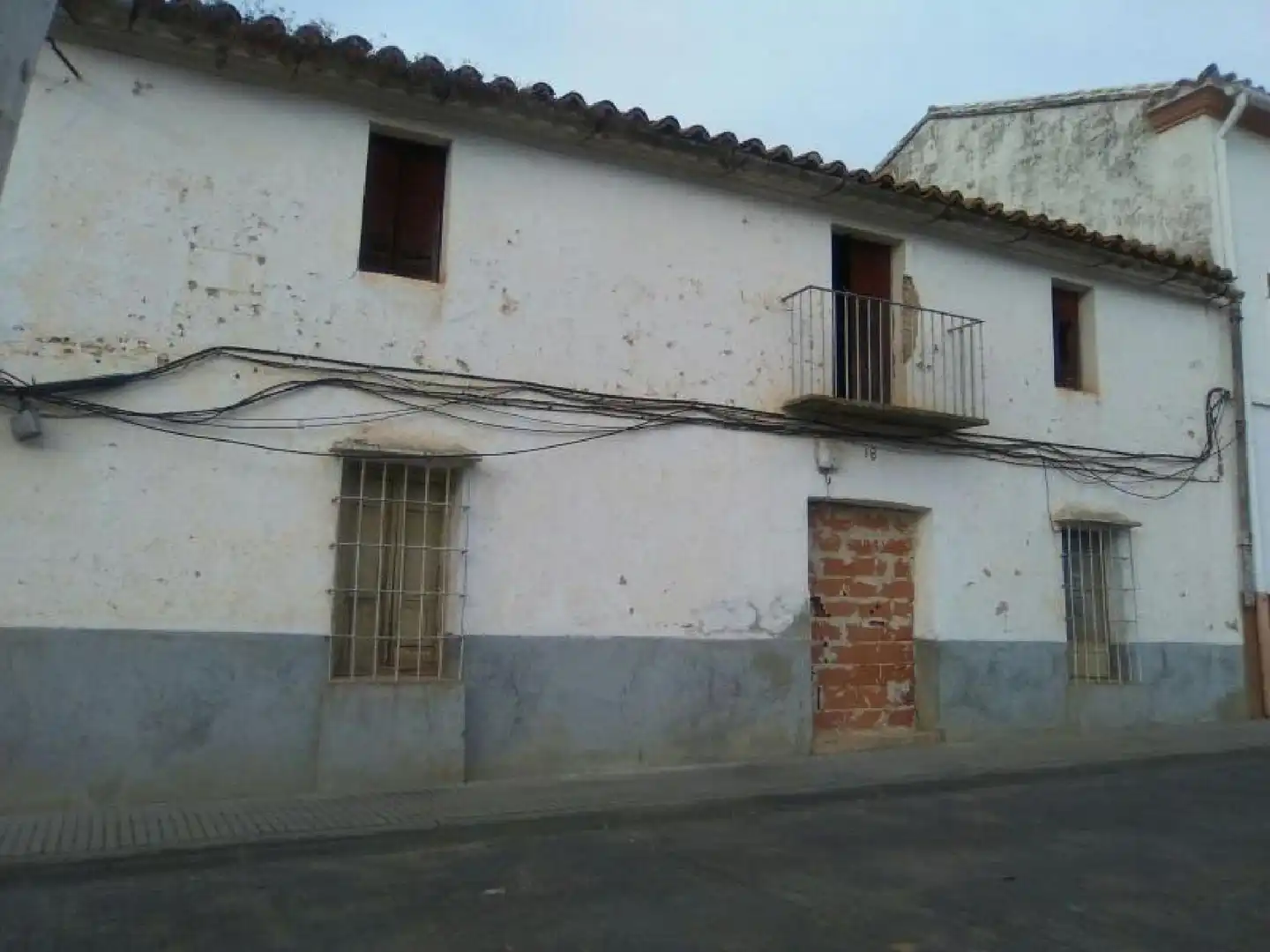 Vista exterior de Casa o xalet en venda en Almadén