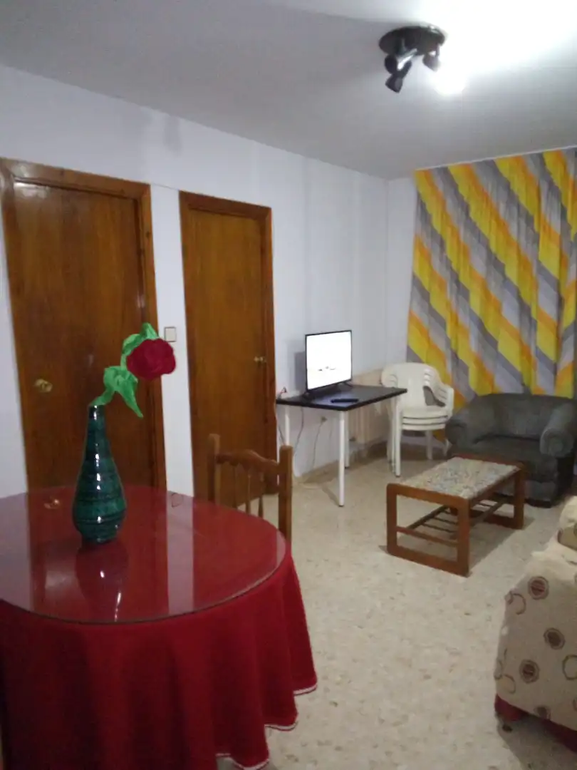 Sala de estar de Piso de alquiler en Granada con Calefacción, Amueblado y Horno