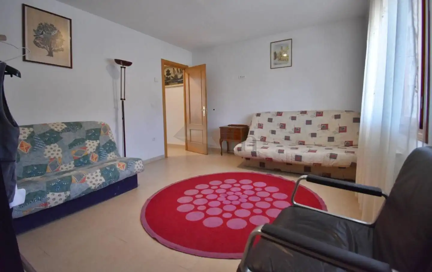 Sala d'estar de Casa o xalet en venda en Villaverde de Íscar amb Calefacció i Jardí privat