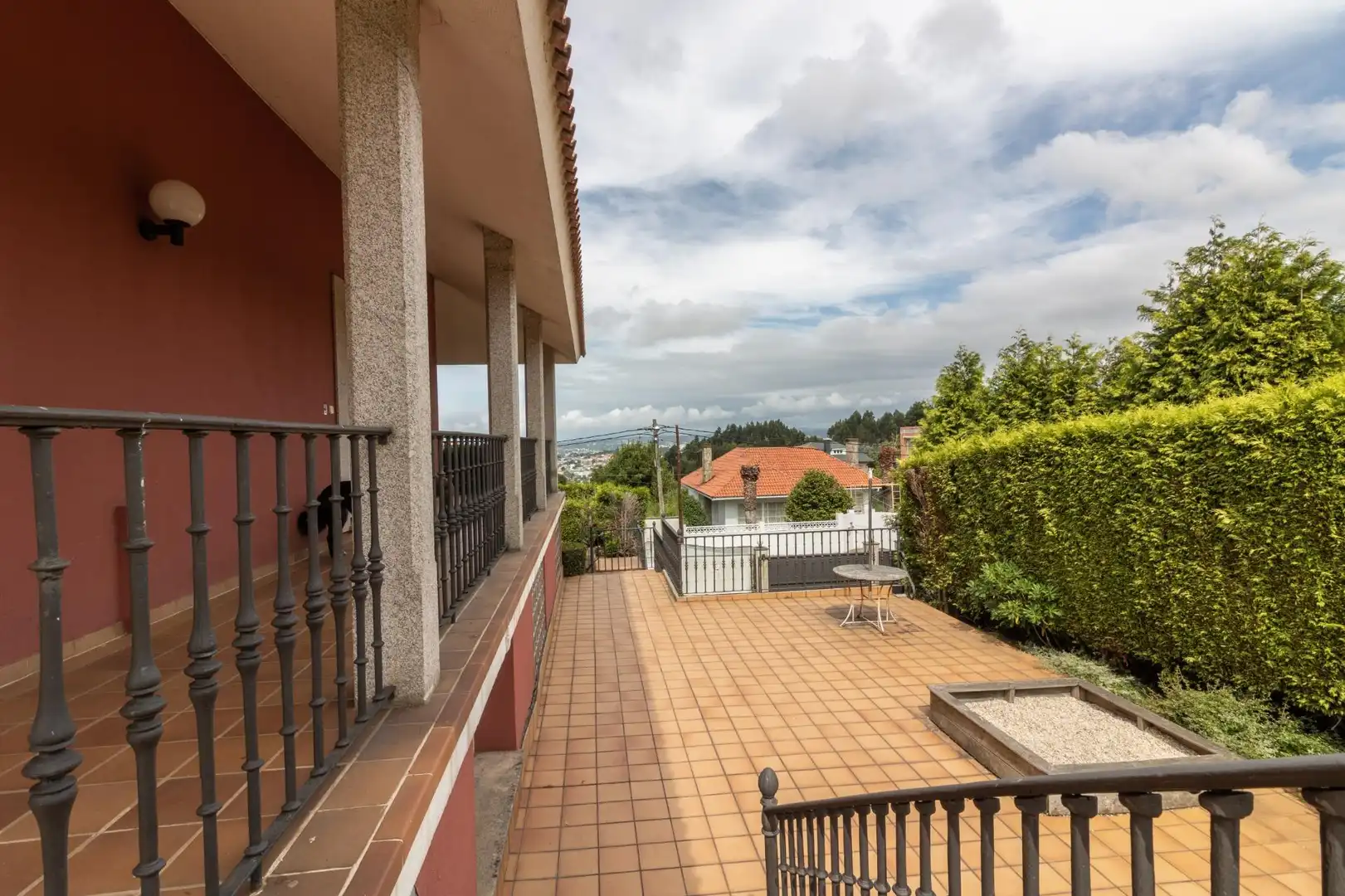 Vista exterior de Casa o chalet en venta en A Coruña Capital  con Jardín privado, Terraza y Trastero