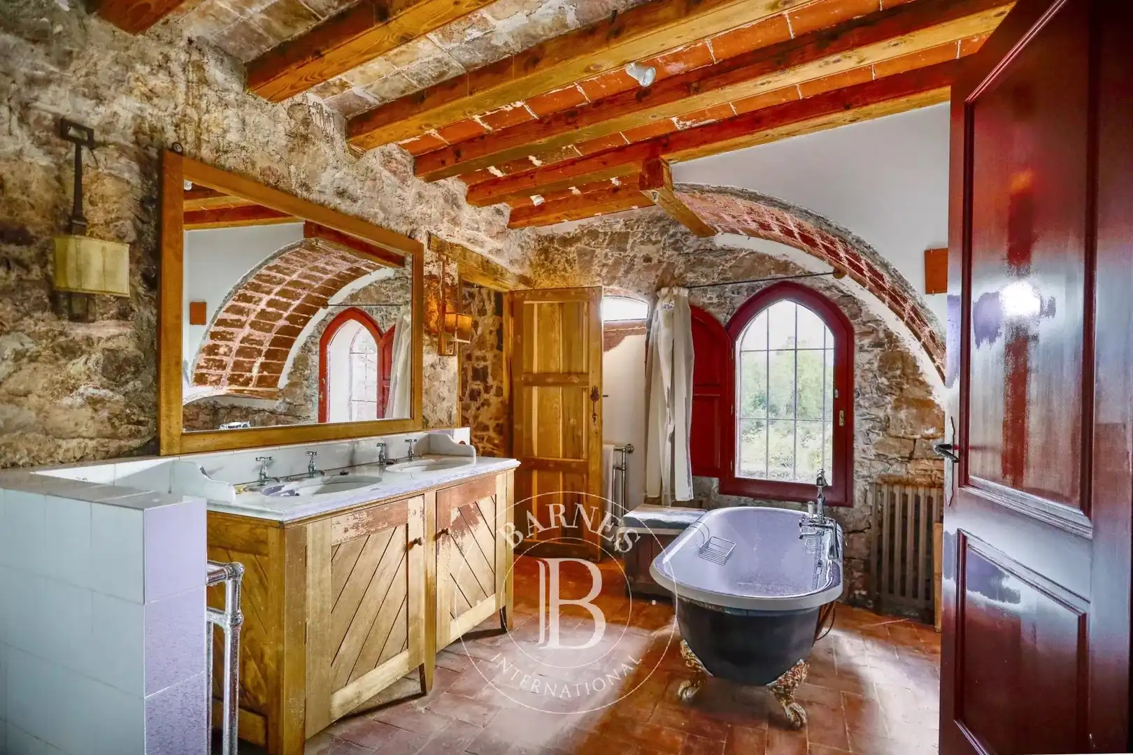 Badezimmer von Country house zum Verkauf in Camprodon mit Heizung, Privatgarten und Möbliert