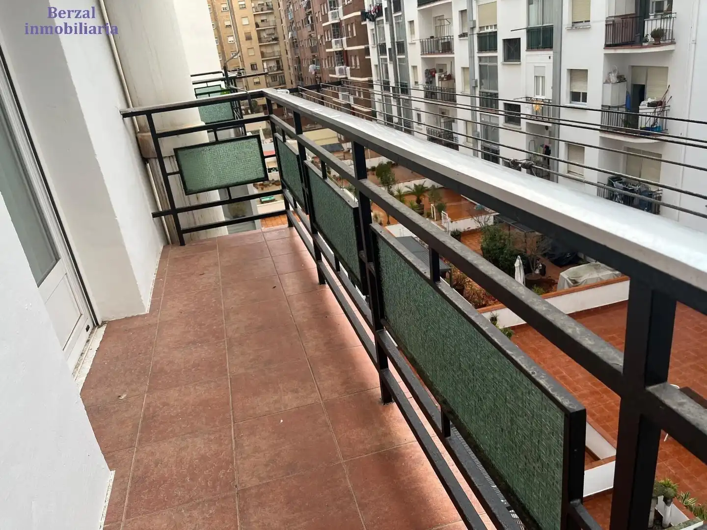 Balcony of Flat for rent in  Logroño  with Heating, Terrace and Storage room