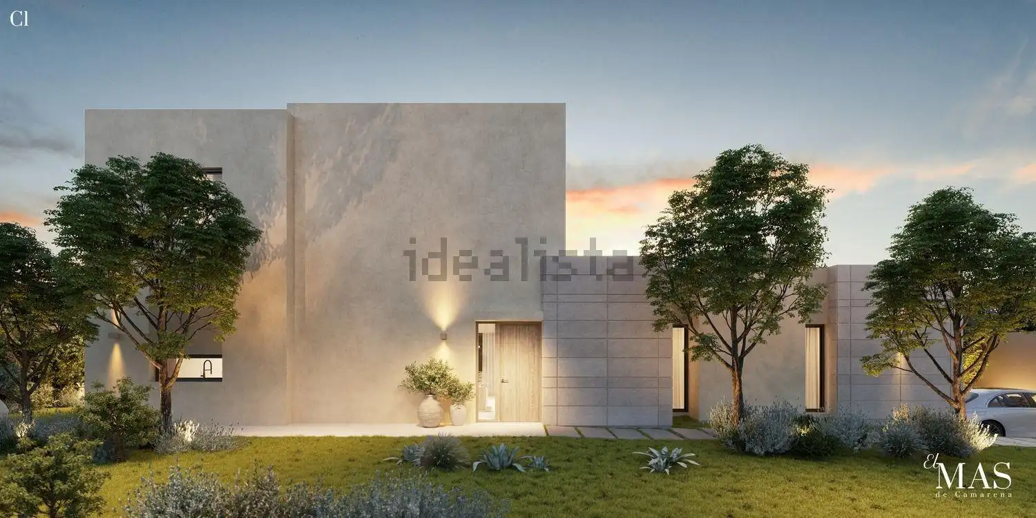 Vista exterior de Casa o xalet en venda en Bétera amb Aire condicionat, Jardí privat i Terrassa