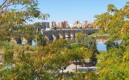 Exterior view of Flat for sale in Badajoz Capital  with Air Conditioner, Terrace and Balcony