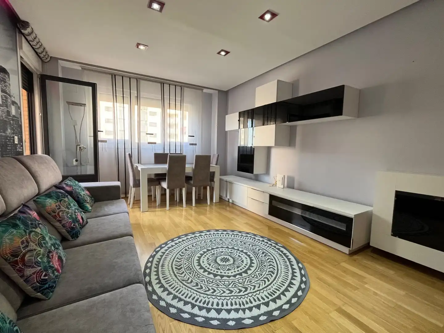 Living room of Flat for rent in Rivas-Vaciamadrid  with Heating, Private garden and Terrace