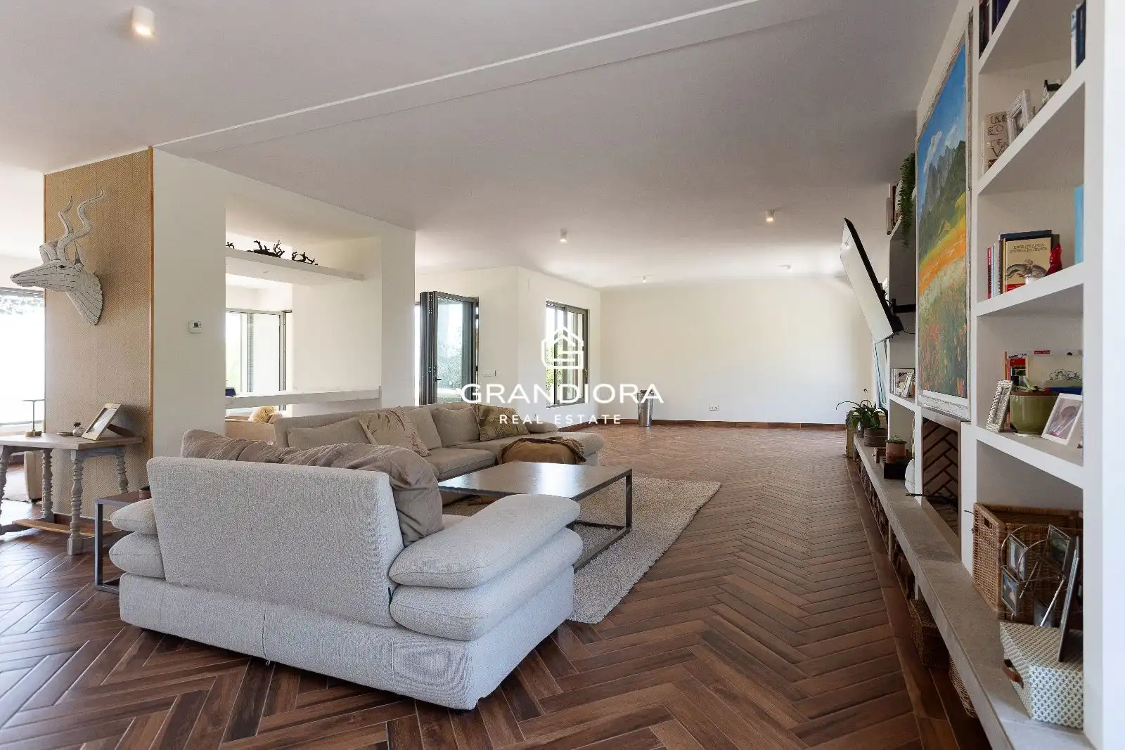 Living room of Houses for rent in Cabrils  with Air Conditioner, Heating and Storage room