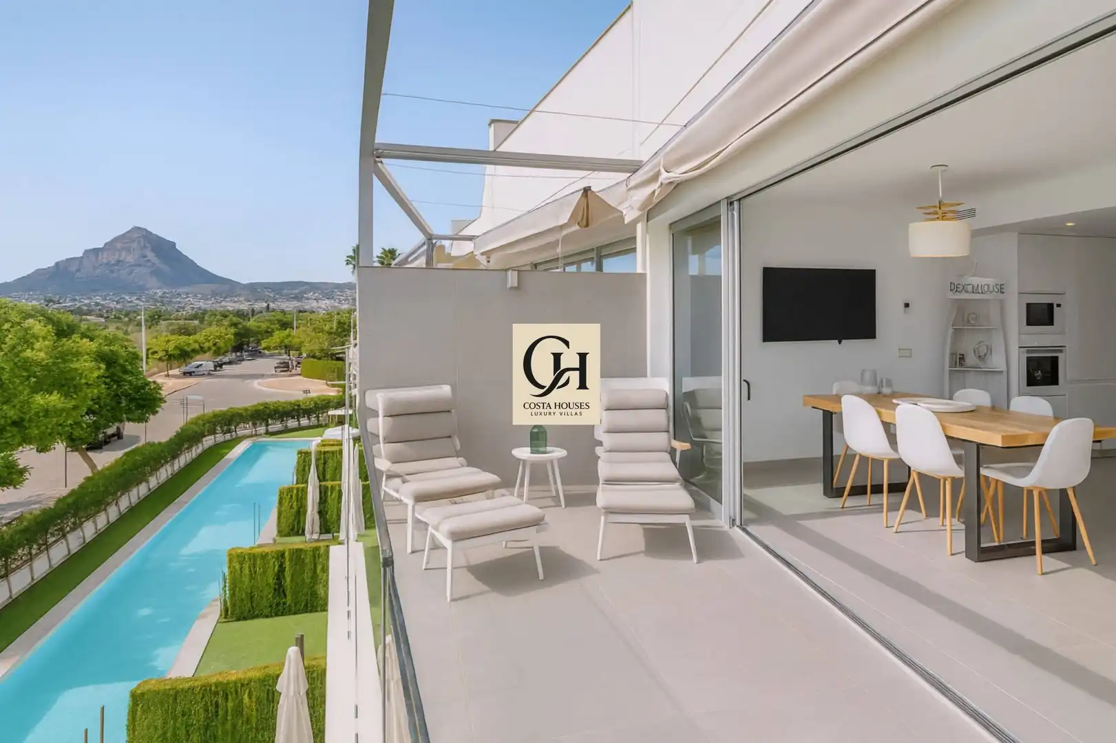 Terrassa de Àtic en venda en Jávea / Xàbia amb Aire condicionat, Calefacció i Jardí privat