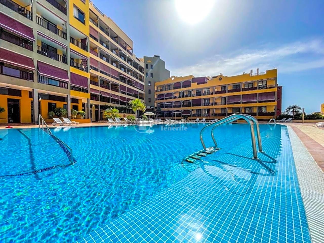 Swimming pool of Flat to rent in Santiago del Teide  with Terrace, Furnished and Internet