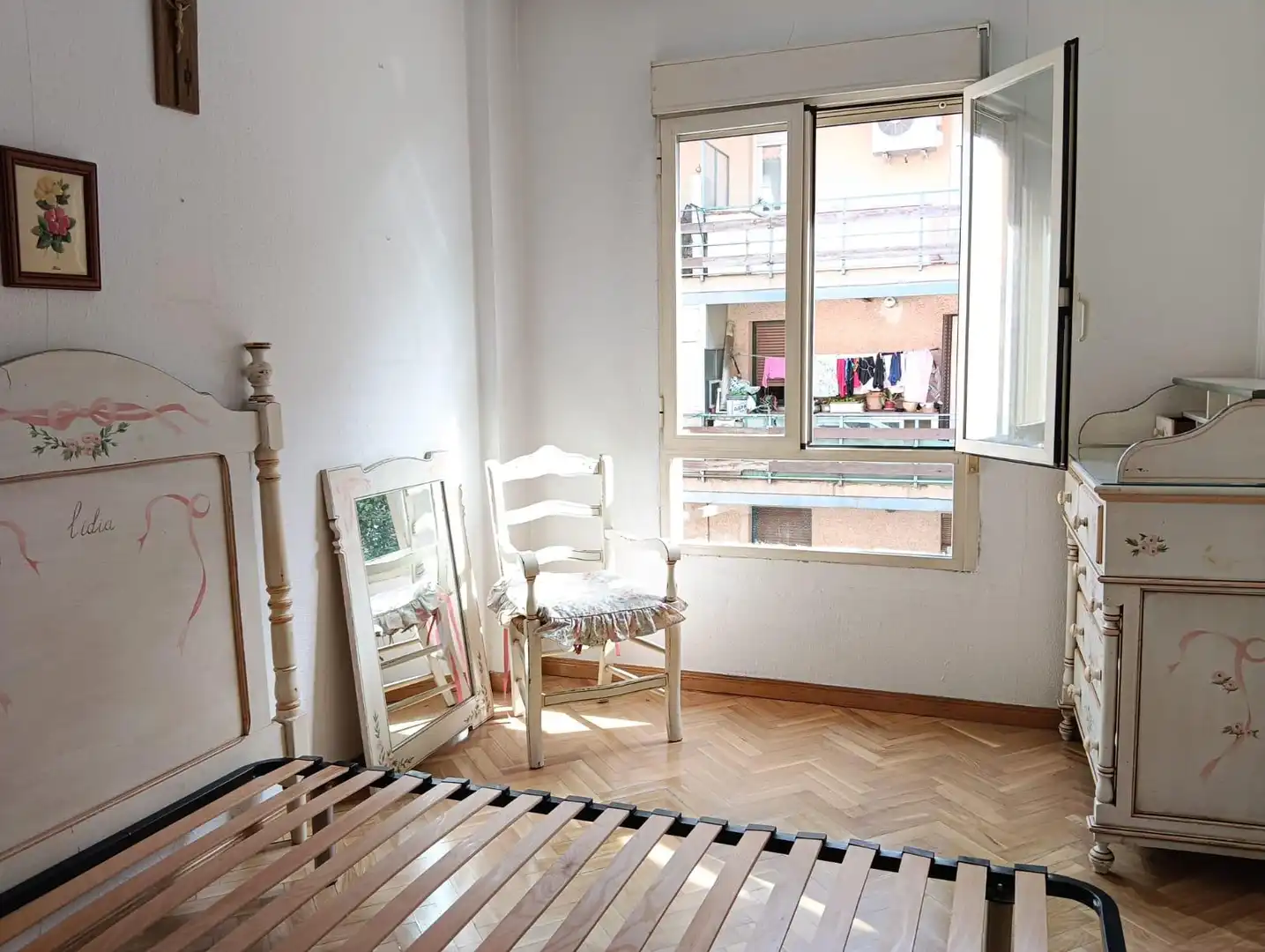 Bedroom of Flat for sale in San Lorenzo de El Escorial  with Heating, Parquet flooring and Storage room
